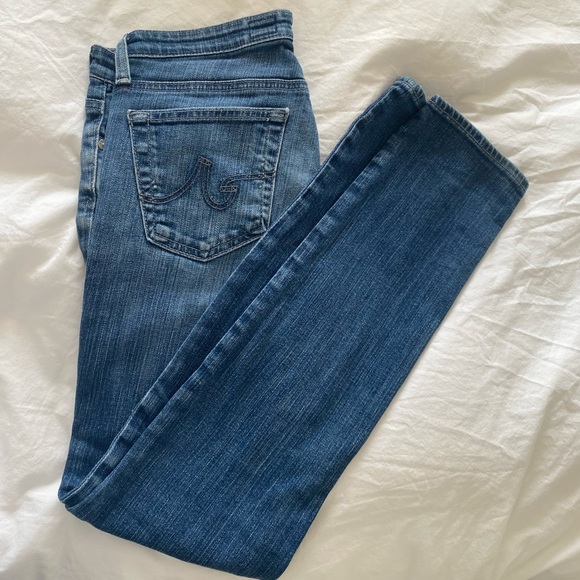 Jeans !iT Ciggerette Leg Taille 26 - Coupe Skinny Très Ajustée, Délavage Moyen, Occasion Très Bon état